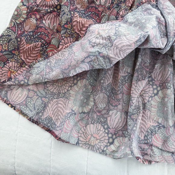 Ivy Jane Top MEDIUM Blushing Color Boho Floral Paisley Cottage Core USA - Picture 6 of 10